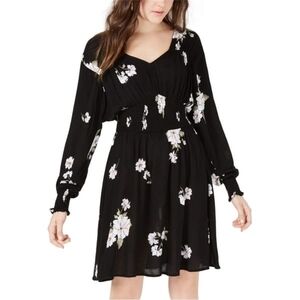 American Rag Cie Womens Floral Fit and Flare Dress
